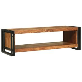 Coffee Table 120x50x38 cm Solid Wood Acacia