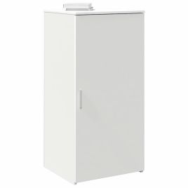 Storage Cabinet White 50x45x103.5 cm Engineered Wood