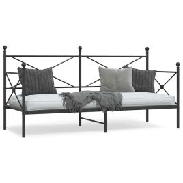 Daybed Black 90x200cm Steel