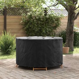 RELM Outdoor Furniture Cover 128x128x71 cm 210D Fabric - Black