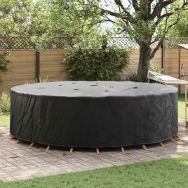 RELM Outdoor Furniture Cover 320x320x85 cm 600D Fabric - Black