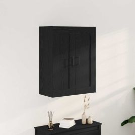 Highboard Black Oak 69,5x34x90 cm Engineered Wood