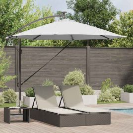 SERIDG Umbrella Sand 294x294x248 cm Polyester and Aluminium