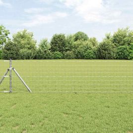 Euro Fence 0,8x25 m Galvanised Steel