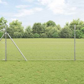 Welded Wire Fence 1.2x25 m Galvanised Steel