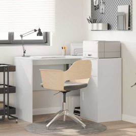Corner Desk White 102x88x75 cm Engineered Wood