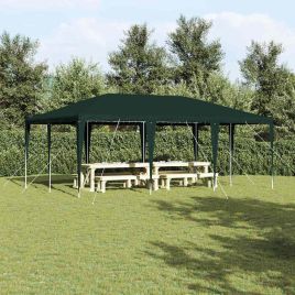 SEOWOD Party Tent 600x400x266 cm Polyethylene and Steel - Green