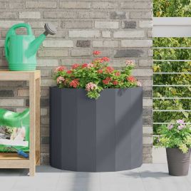 CLSRIDG Planter Anthracite 60x30x50 cm Steel