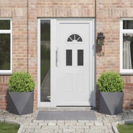 CLSRIDG Planter 2 pcs Anthracite 50x50x50 cm Steel
