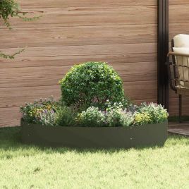 DASCOVE Planter Ring 5 pcs Olive 120x120x20 cm - Green