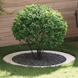DASCOVE suitable for Flat Tree Rings 5 pcs Dia 90/120 cm Steel - White