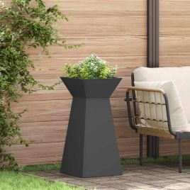 DRDALE Pillar Planter 2 pcs 35x35x73 cm - Black