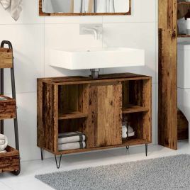 Old Wood Cabinet Old Wood Engineered wood Medium-sized
