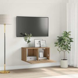 TV Cabinet Set Artisan Oak Engineered wood TV Cabinet Rectangular