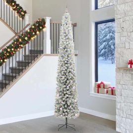 EVERIS Artificial Christmas Tree with 300 LEDs with Stand Green 300 cm