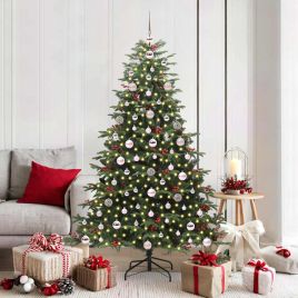 BLINCA Artificial Christmas Tree with 300 LEDs with Stand Green 180 cm