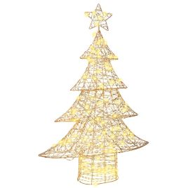 FLYNOR Christmas Tree with 120 LEDs Warm white 120 cm PET