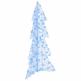 FROVIA Christmas Tree with 100 LEDs Blue 120 cm Acrylic