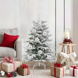FLINRA Christmas Bauble Set 15 pcs Silver Plastic