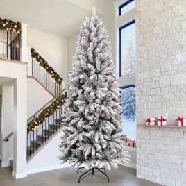 FLINRA Christmas Bauble Set 200 pcs Transparent Dia 5 cm Plastic