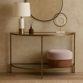 GREENFORD Console Table - Brown