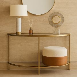 GREENFORD Console Table - Gold