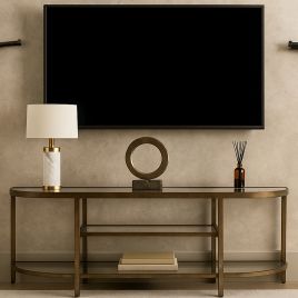 GREENFORD TV Unit - Brown