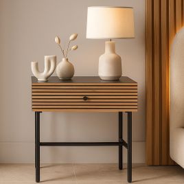 LARKSPUR 1 Drawer Bedside Table