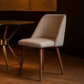 SOMERBROOK Dining Chair Neutral - Set of 2