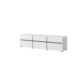 TV Cabinet - TAYLOR TV Unit White 180cm