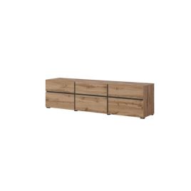 TV Cabinet - TAYLOR TV Unit Oak Wotan 180cm