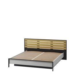 Super Kingsize Bed - STARK Ottoman Bed Grey