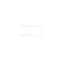 Wall Shelf - SHONA Additional Wardrobe Shelves White 98cm