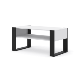 Coffee Table - NORLINA Coffee Table White 100cm