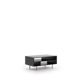 Coffee Table - VOKA Coffee Table Black 100cm