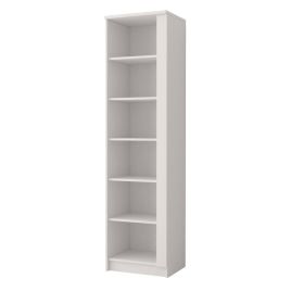 Bookcase - BRAYDEN Bookcase White Matt 50cm
