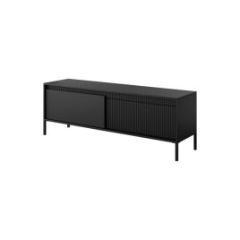 TV Cabinet - CASSIDY TV Unit Black 154cm
