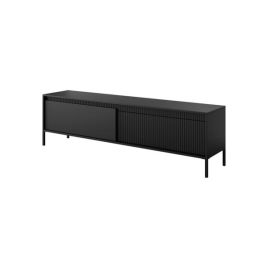 TV Cabinet - CASSIDY TV Unit Black 187cm