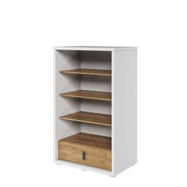 Bookcase - DENISE Bookcase Natural Hickory 85cm