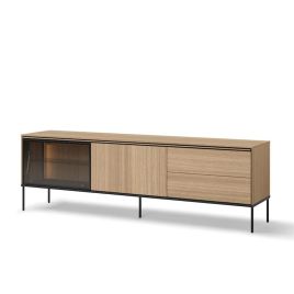 VISSORA TV Cabinet Oak Linear 197cm