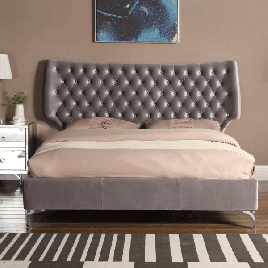 Erewash Grey Velvet - King Size