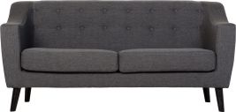 Ashley 3 Seater Sofa - Dark Grey Fabric