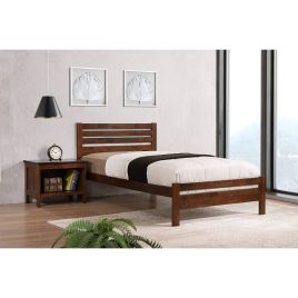 Classic Comfort Wisbech Solid Hardwood Bed Frame in Antique Oak - 4ft Small Double