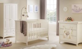 Cameo White Cotbed