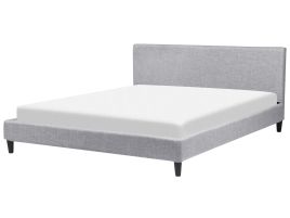 Fabric EU Super King Size Bed Grey FITOU