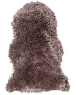 Faux Sheepskin Rug Brown MUNGO