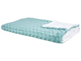 Bedspread 200 x 220 cm Light Green KANDILLI