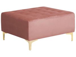 Velvet Ottoman Pink ABERDEEN
