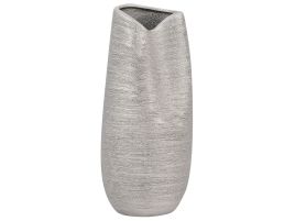 Stoneware Decorative Vase 32 Silver