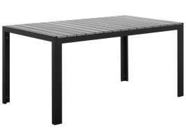 Garden Dining Table 150 x 90 cm Grey COMO